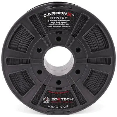 Black - 1.75mm 3DXTech CarbonX™ HTN+CF Nylon Filament - 0.75 kg