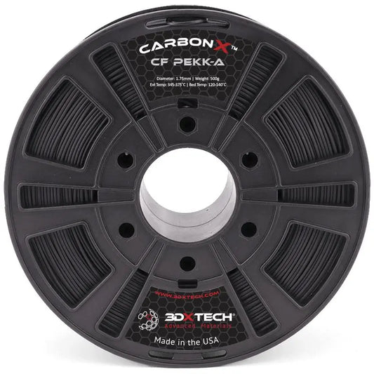 Black - 1.75mm 3DXTech CarbonX™ PEKK-A+CF15 Filament - 0.5 kg