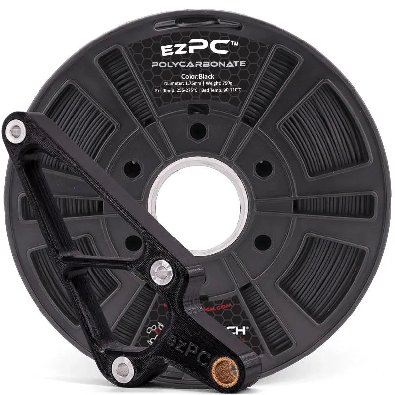 Negro - Filamento 3DXTech ezPC™ de 1.75 mm (policarbonato) - 0.75 kg
