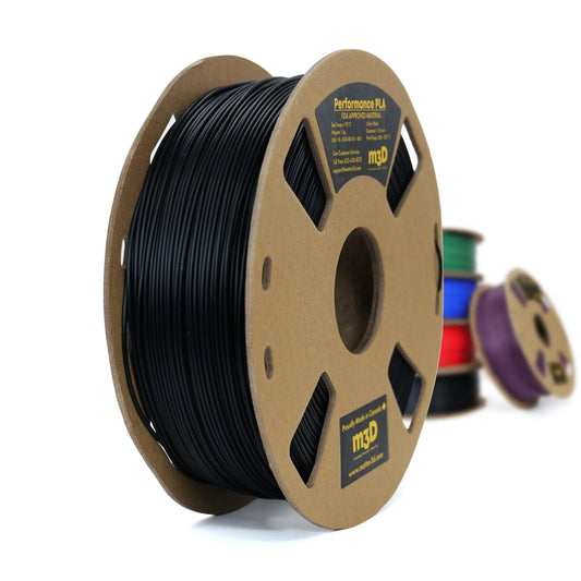 Black - 1.75mm Matter3D Performance PLA Filament - 1 kg