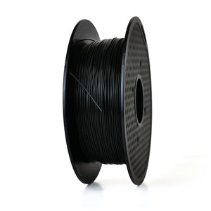 Negro - Filamento flexible y elástico de PEBA - 1.75mm, 0.5kg