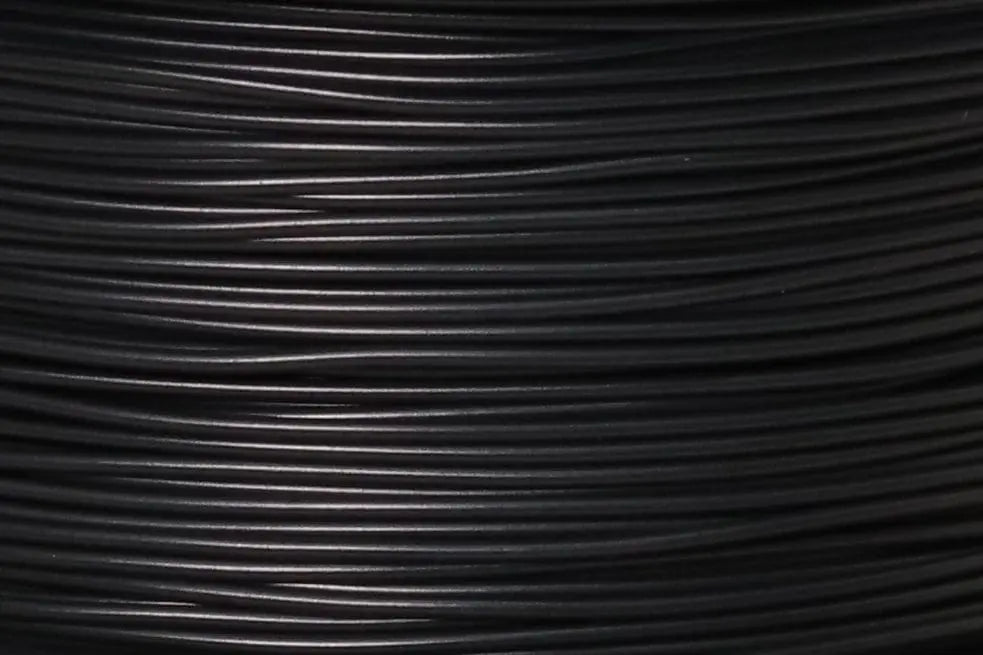 Black - Standard Flexible PLA Filament - 1.75mm, 1kg