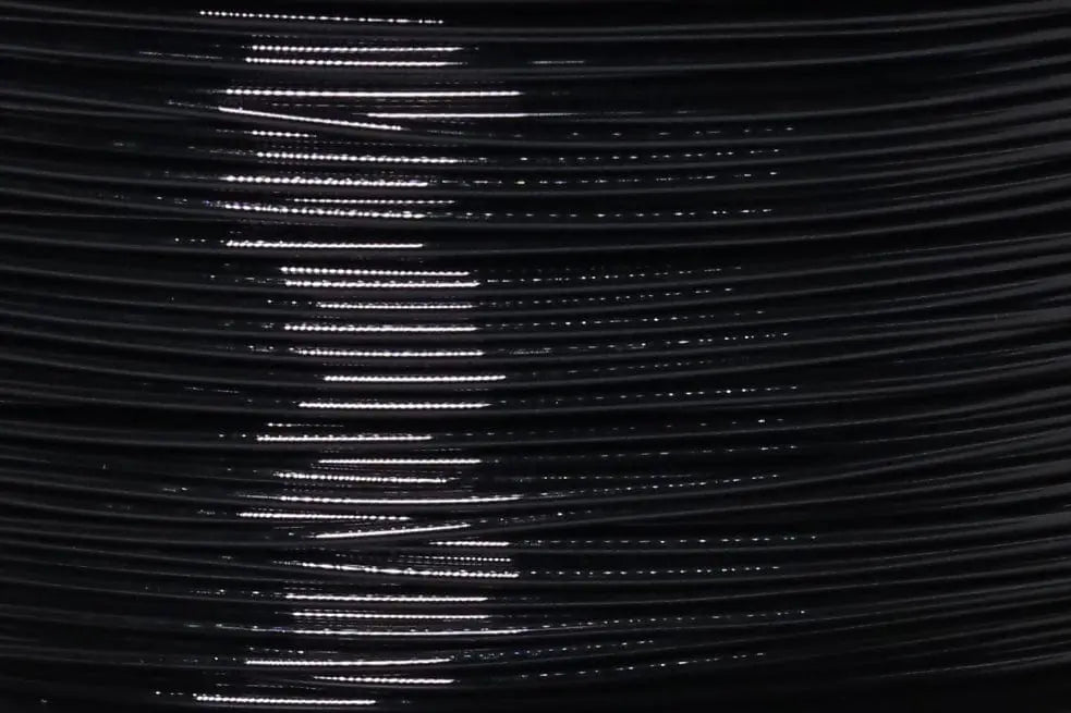 Filamento PETG estándar negro: 1,75 mm, 1 kg