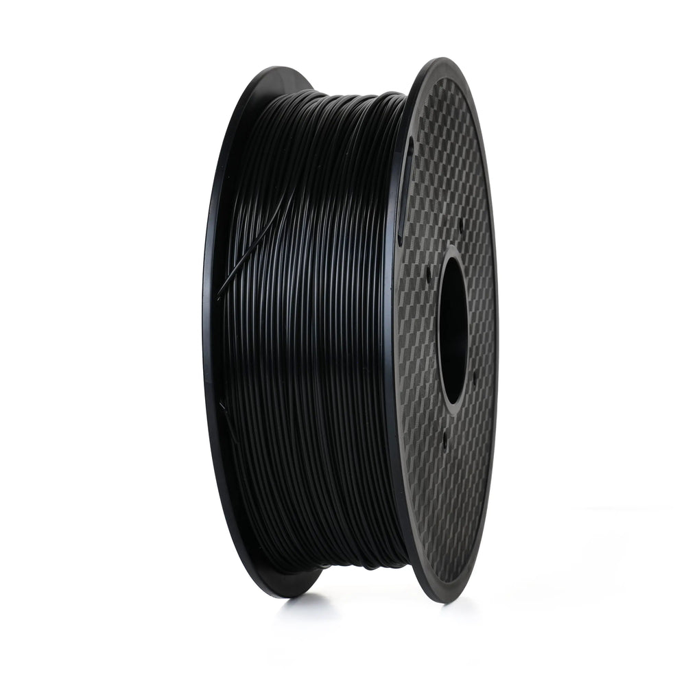 Black - Standard PLA Silk Filament - 1.75mm, 1kg