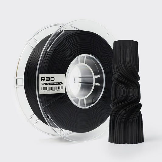 Black - R3D High Speed Matte PLA Filament - 1.75mm, 1kg