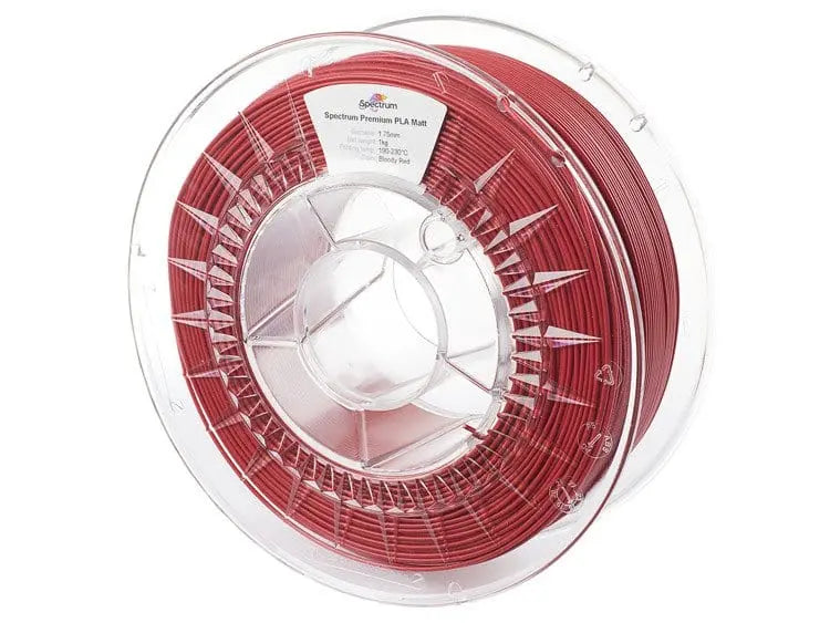 Bloody Red - Spectrum PLA MATT Filament - 1.75mm, 1kg