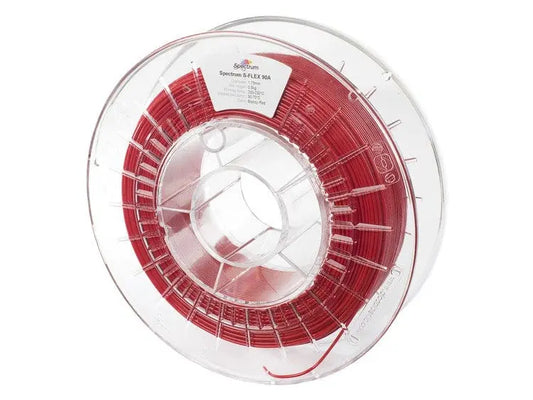 Bloody Red - 1.75mm Spectrum S-Flex 90A Filament - 0.5 kg