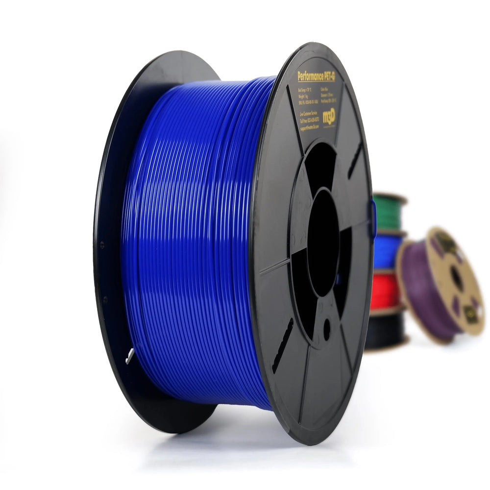 Azul - Filamento Matter3D Performance PETG de 1,75 mm - 1 kg