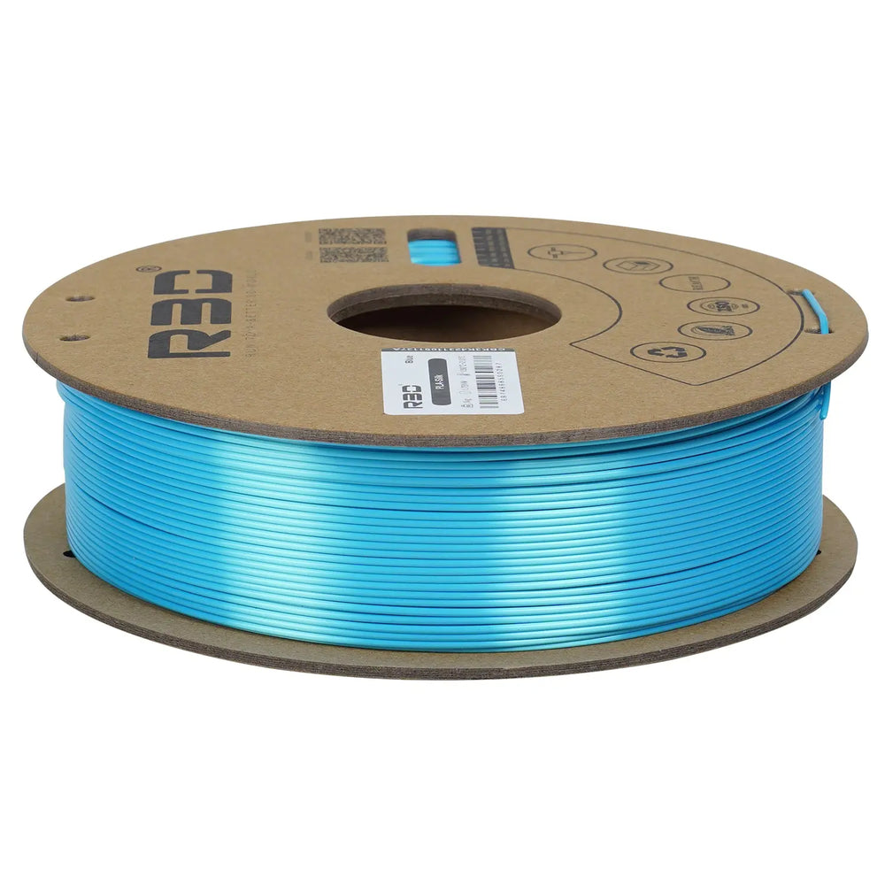 Blue - R3D Silk PLA Filament - 1.75mm, 1kg R3D