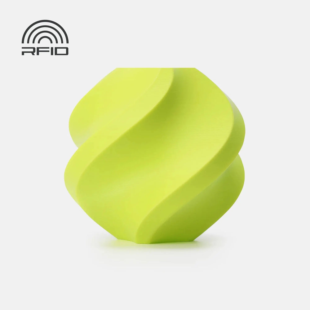 Bright Green - Bambu Lab PLA Basic Filament - 1.75mm, 1kg Bambu Lab