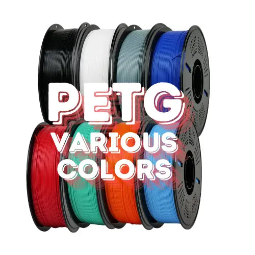 Budget PETG 3D Printer Bundle – 8x1kg Rolls
