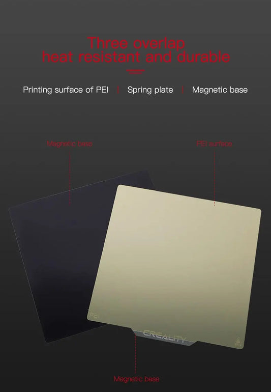 Official Creality PEI Magnetic Flexible Heated Bed 235*235mm For Ender 3/Ender 5/CR-20 Pro