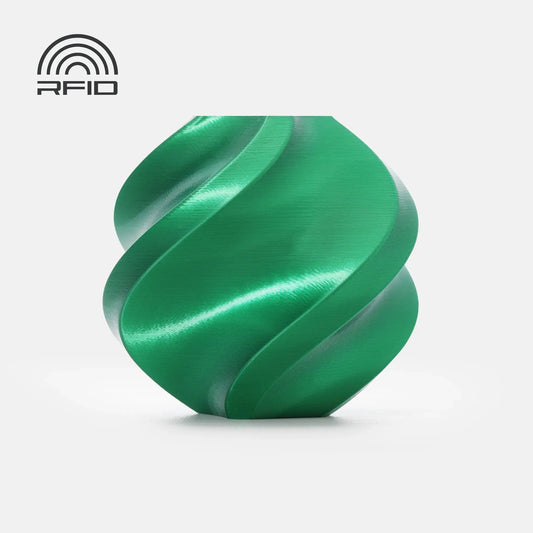 Candy Green - Bambu Lab PLA Silk+ Filament - 1.75mm, 1kg