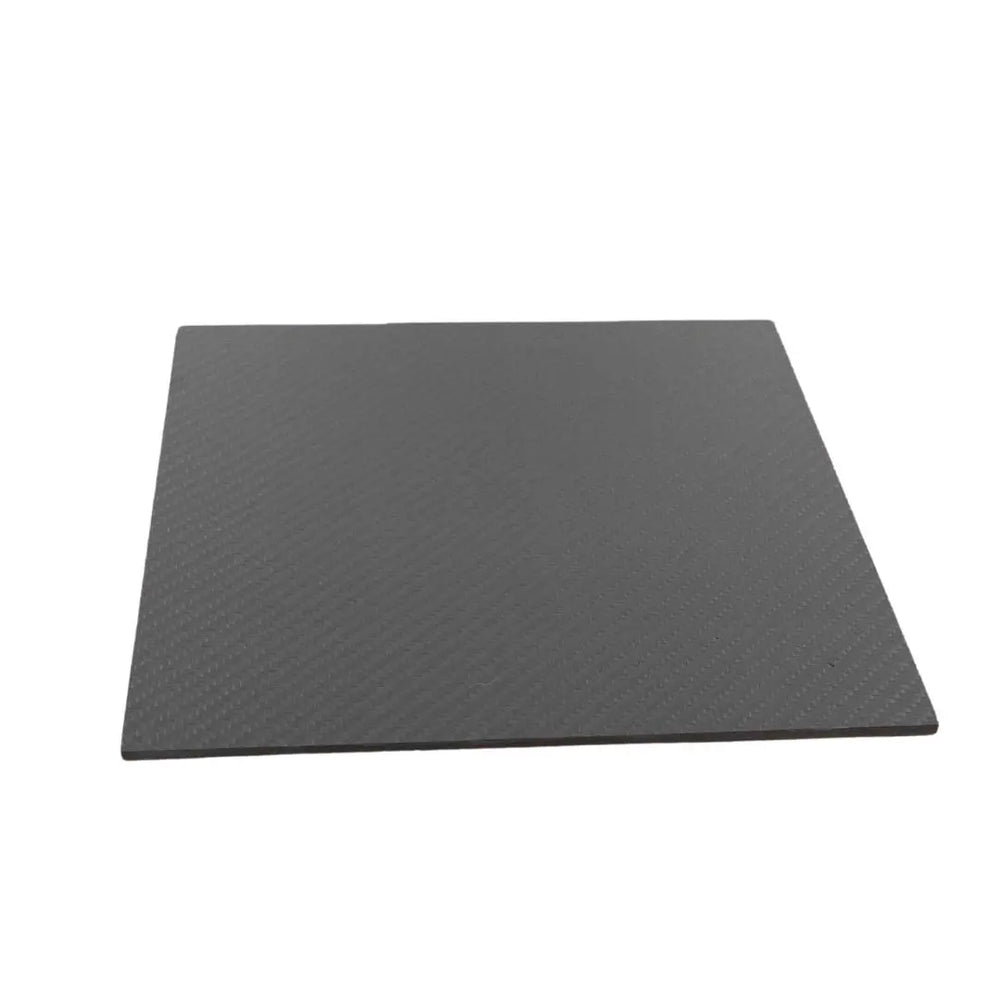 Carbon Fiber Fibre Build Surface 419x410x4mm - 3K Twill Glossy