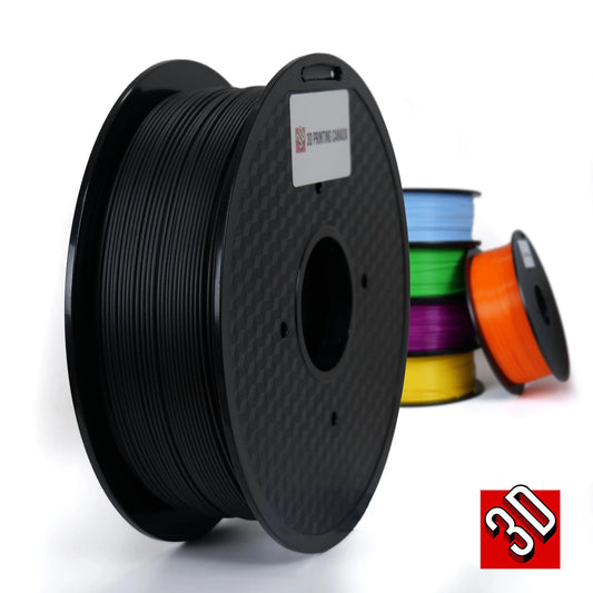 Carbon Fiber - Standard PETG Filament - 1.75mm, 1kg