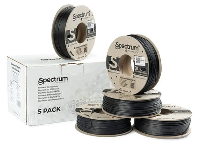 Kit Multi Pack de Carbono - Filamento Spectrum Carbon - 1.75mm, 5x 0.25kg