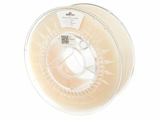 Clear - Spectrum PET-G FX120 Filament - 1.75mm, 0.5kg