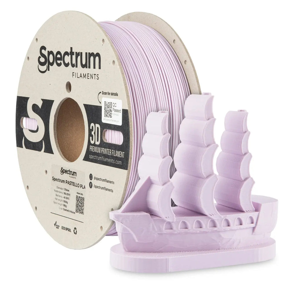 Cosmetic Mauve - Spectrum Pastello PLA Filament - 1.75mm, 1kg