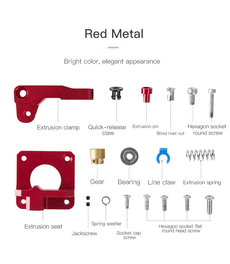 Creality Compatible All Metal Extruder Mechanism