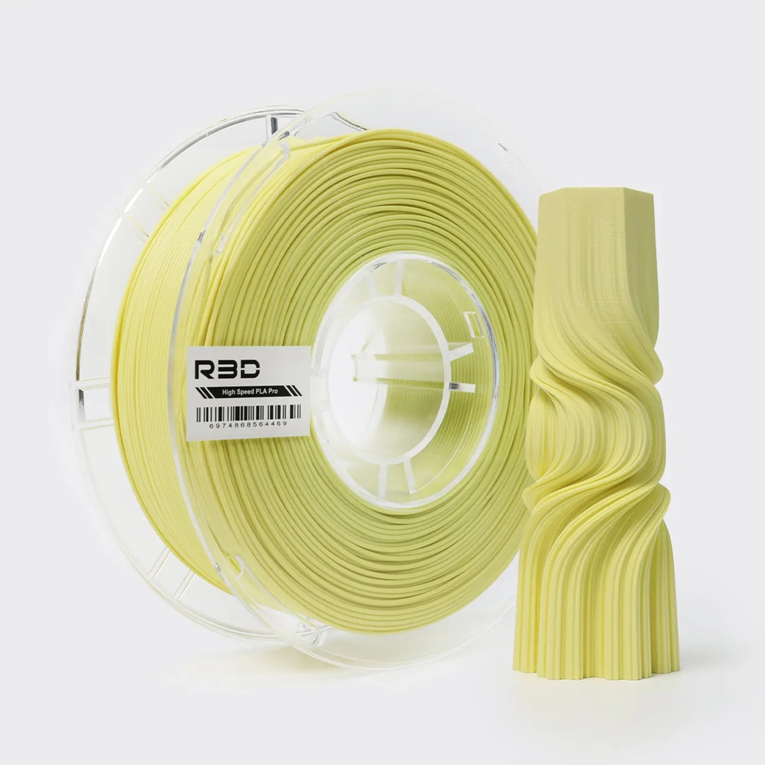 Pla Cf R3d Cream Yellow - R3D High Speed Matte PLA Filament - 1.75mm, 1kg - 3D