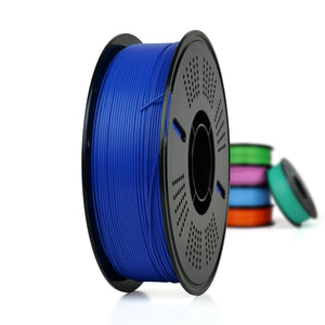 Dark Blue - Budget PLA Filament (With Spool) - 1.75mm, 1kg