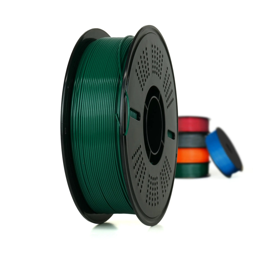 Dark Green - Budget PETG Filament - 1.75mm, 1kg 3D Printing Canada