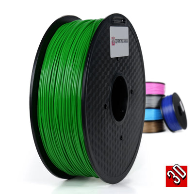 Verde oscuro - Filamento TPU estándar 95A - 1,75 mm, 1 kg