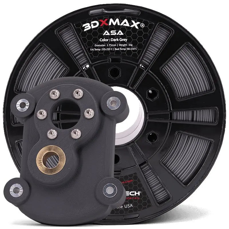 Dark Grey - 1.75mm 3DXTech 3DXMAX® ASA Filament - 1 kg