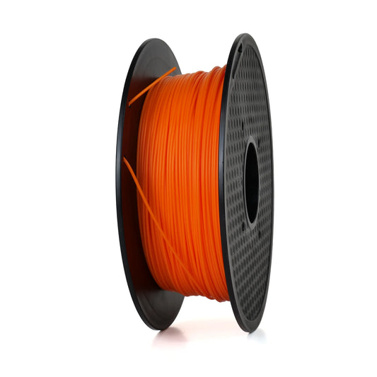 Dark Orange - PEBA Flexible & Bouncy Filament - 1.75mm, 0.5kg