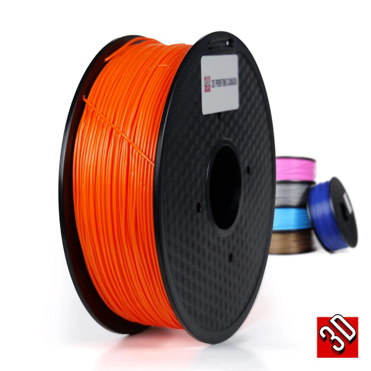 Naranja oscuro - Filamento de TPU estándar - 1,75 mm, 1 kg