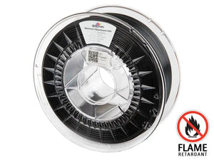 Deep Black - Spectrum FlameGuard ASA 275 Filament - 1.75mm, 1kg