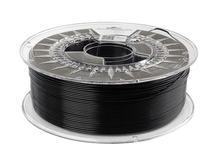 Deep Black - Spectrum FlameGuard ASA 275 Filament - 1.75mm, 1kg Spectrum Filaments