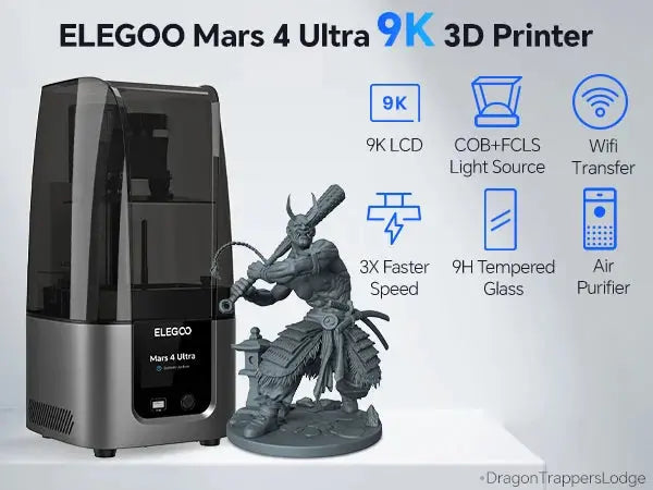 ELEGOO Mars 4 Ultra 9K