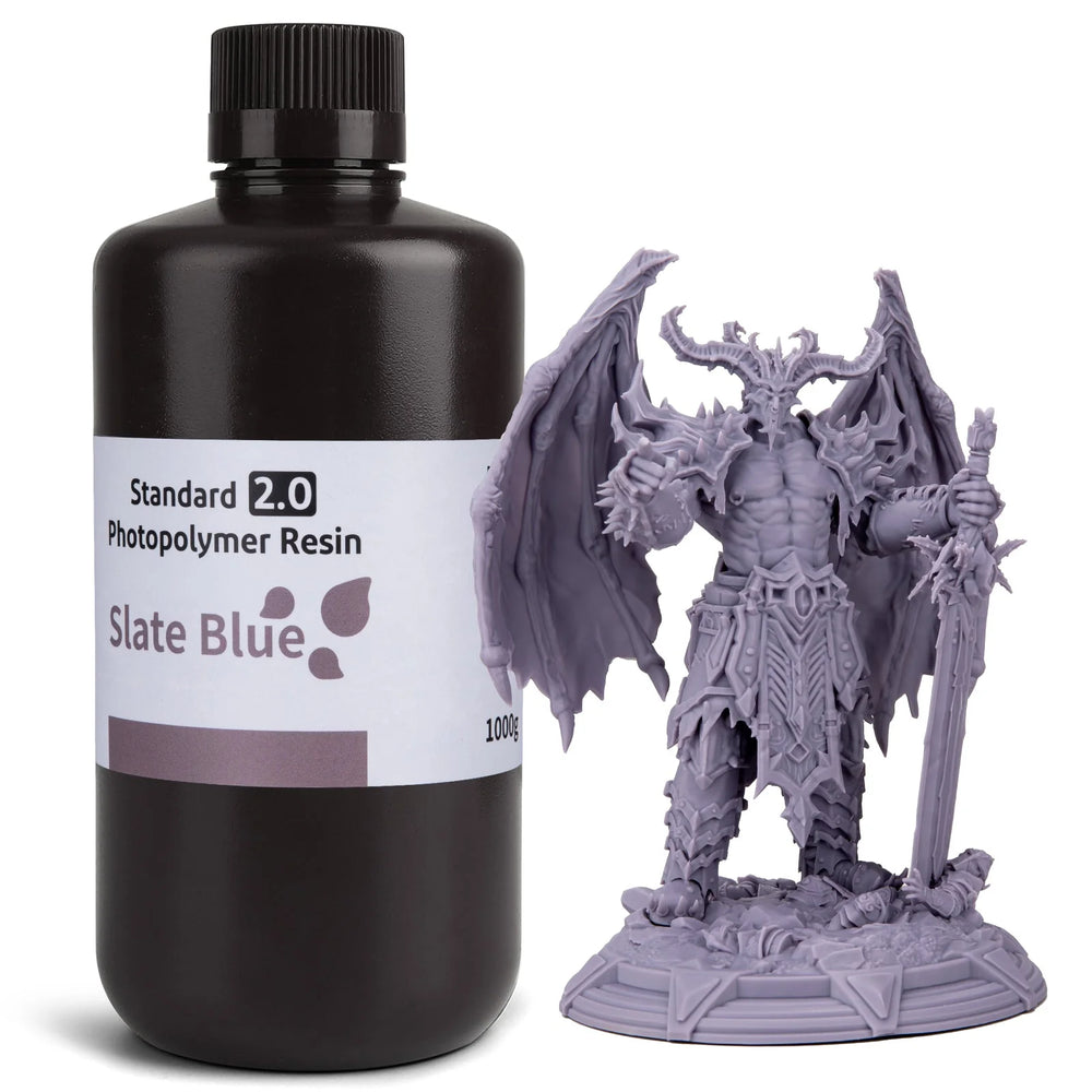 ELEGOO Standard 2.0 Resin 1000G - Slate Blue ELEGOO