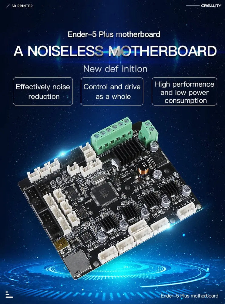 Official Creality Silent Board v2.2.1 For CR-10 S4 S5/CR-X/Ender 5 Plus