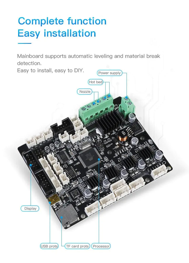 Official Creality Silent Board v2.2.1 For CR-10 S4 S5/CR-X/Ender 5 Plus