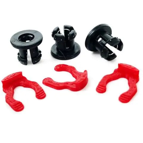 Micro Swiss repuesto para abrazadera Bowden para el kit de hotend totalmente metálico CR-10/Ender (Set de 3)