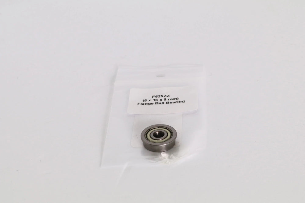 F625ZZ (5 x 16 x 5 mm) Flange Ball Bearing