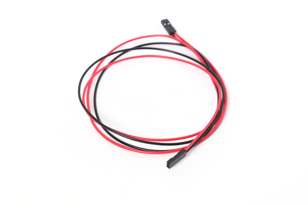 Cable de 2 pines Dupont hembra a Dupont hembra (70 cm)