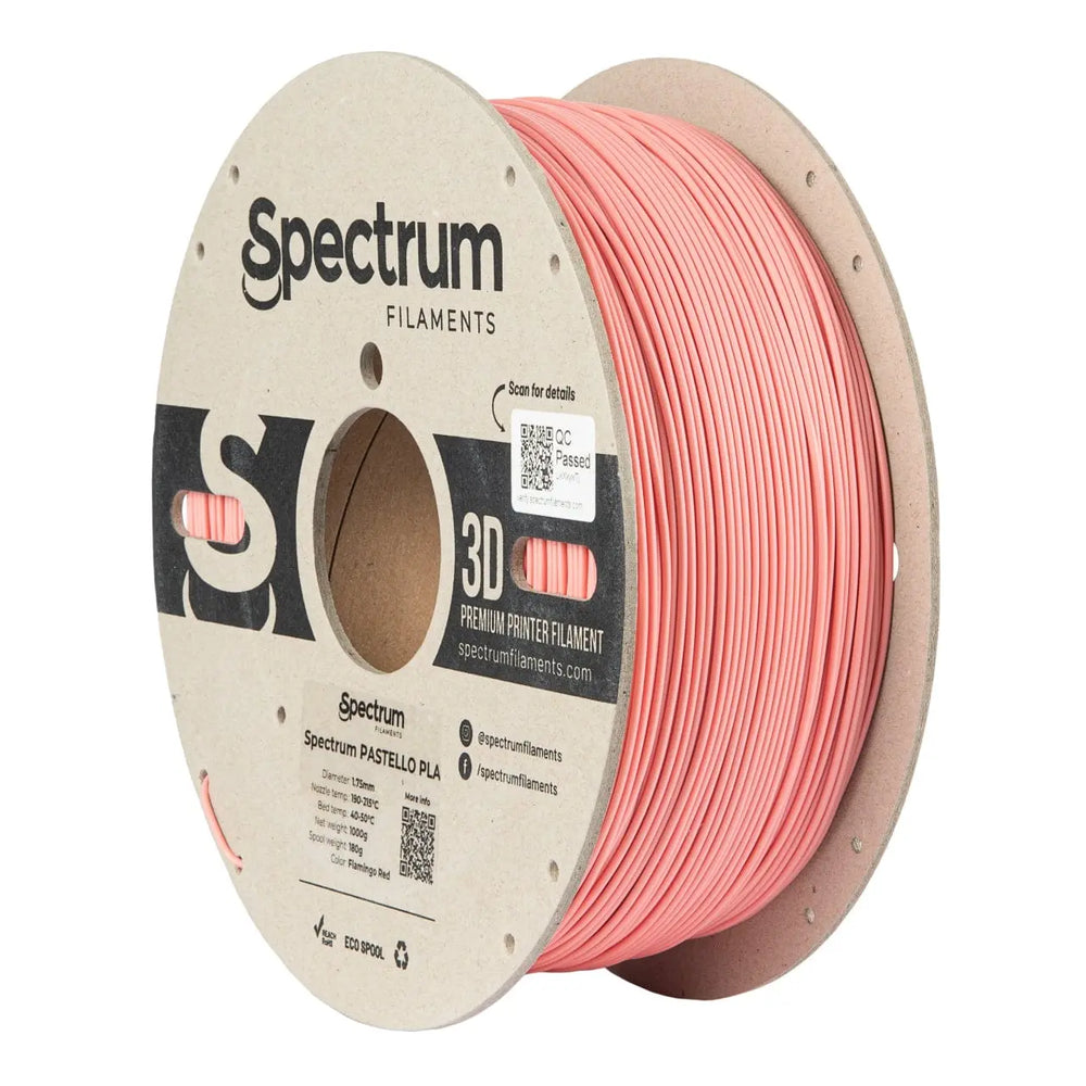 Flamingo Red - Filamento PLA Spectrum Pastello - 1,75 mm, 1 kg