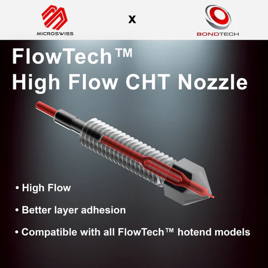 Micro Swiss Flowtech™ - CHT High Flow Nozzles - 1.0mm