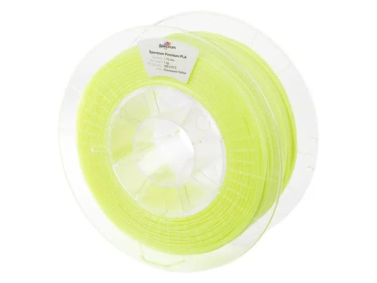 Fluo Yellow - Spectrum PLA Filament - 1.75mm, 1kg