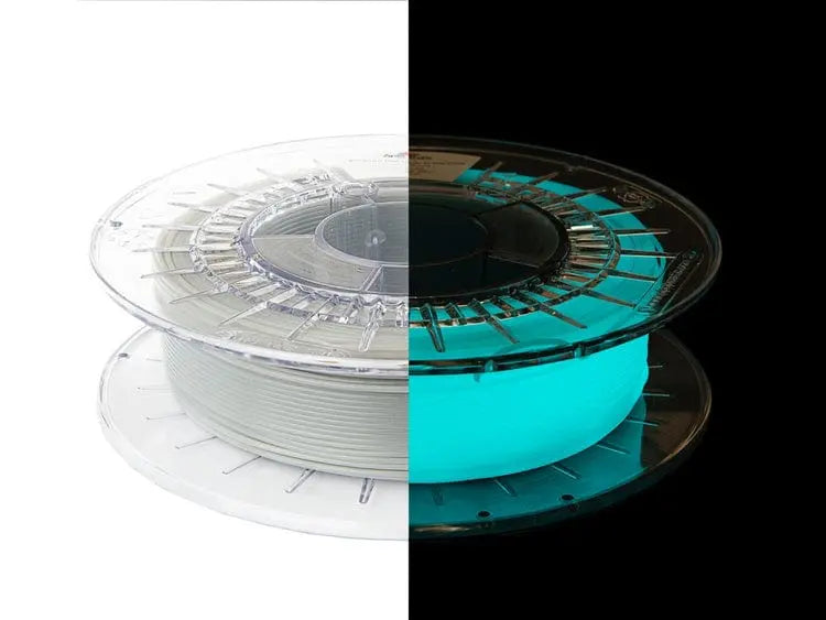 Glow In The Dark Blue - Spectrum PLA Filament - 1.75mm, 0.5 kg