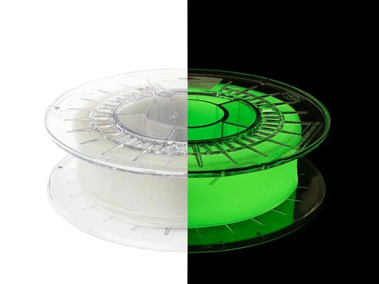 Glow In The Dark Green - Spectrum PLA Filament - 1.75mm, 0.5 kg