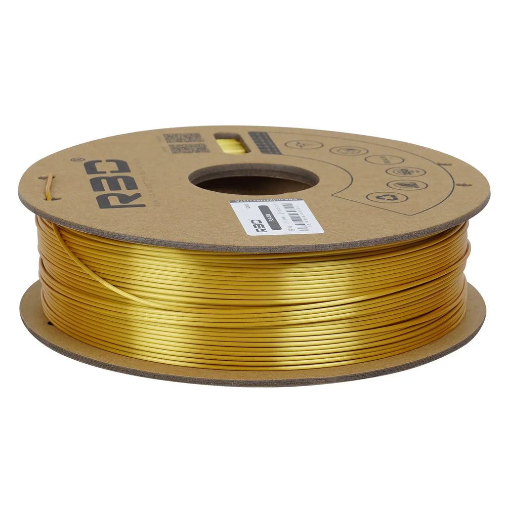 Gold - R3D Silk PLA Filament - 1.75mm, 1kg R3D