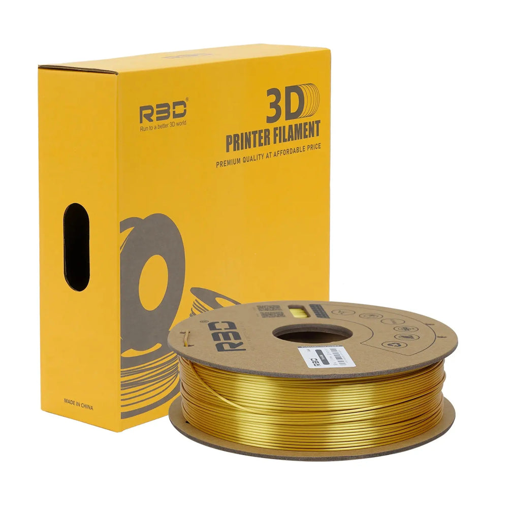 Gold - R3D Silk PLA Filament - 1.75mm, 1kg R3D