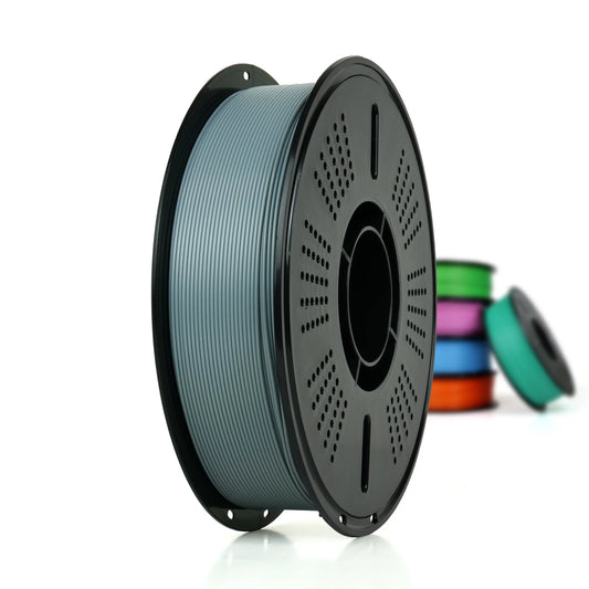 Grey - Budget PLA Filament (With Spool) - 1.75mm, 1kg