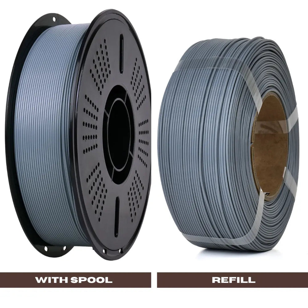 Grey - Budget PLA Filament - 1.75mm, 1kg