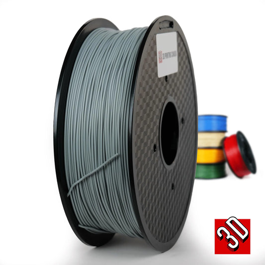 Gris - Filamento PLA flexible estándar - 1,75 mm, 1 kg