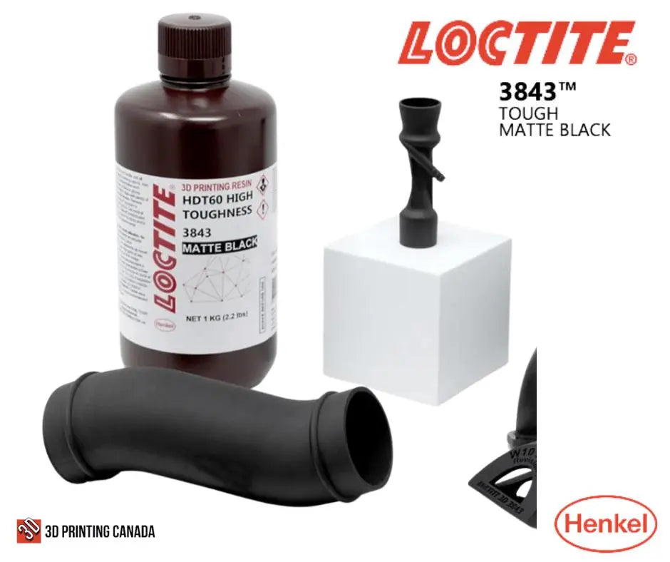 Henkel LOCTITE 3D 3843 Matte Black - 1kg